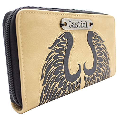 Cartera de Supernatural Castiel's Angel Wings Marrón