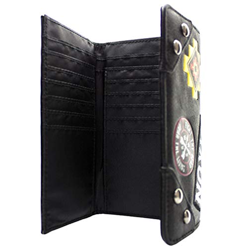 Cartera de Walking Dead Dixon Pelea a los Muertos Negro