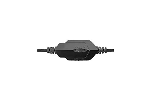 Cascos gamer compatibles con PS5, PS4, Xbox, Nintendo Switch, PC y Mac | Headset gaming: auriculares ergonómicos con sonido estéreo y micrófono | Cable de 1,5 m con entrada universal minijack de 3.5mm