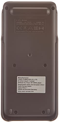 Casio FX-82MS-2 Schulrechner Negro Display (Stellen): 12 batteriebetrieben (B x H x T) 77 x 14 x 1