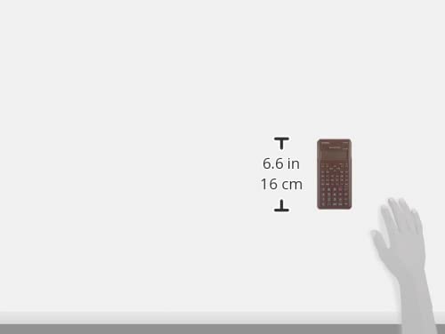 Casio FX-82MS-2 Schulrechner Negro Display (Stellen): 12 batteriebetrieben (B x H x T) 77 x 14 x 1