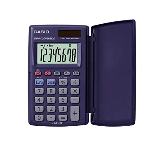 Casio HS-8VER - Calculadora básica, verde