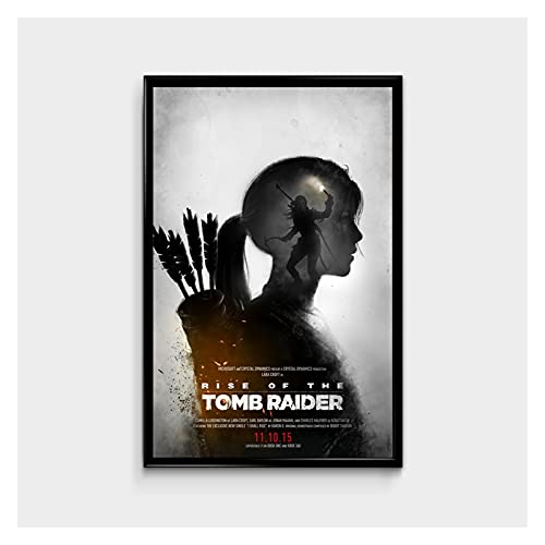 CBYLDDD Rise of The Tomb Raider Lara Croft Artwork Video Game Poster 20x28 Sin Marco