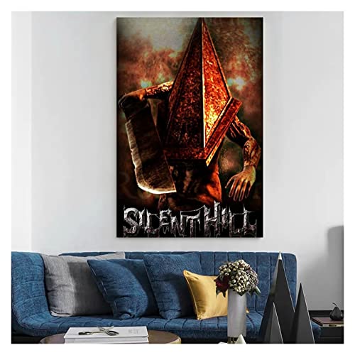 CCZWVH Silent Hill Silent Hill Art, Silent Hi Cartel y Wall Art Imagenes Lámina Moderna Dormitorio Familia Decoración Pósters 20x28 Inch Sin Marco