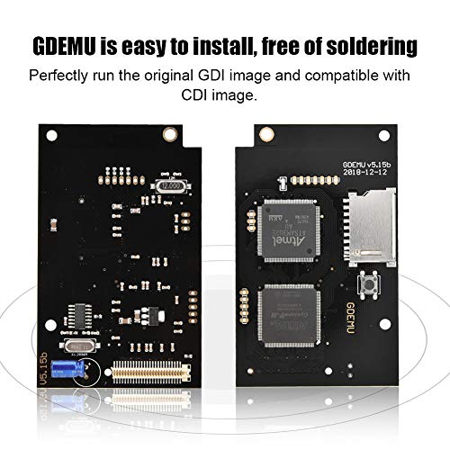 CD-ROM de simulación GDEMU V5.15b actualizado para Consola de Juegos DC, Tablero de simulación para Unidad óptica para Juegos DC