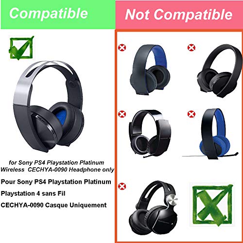 CECHYA-0090 - Almohadillas de Repuesto para Sony PS4 Playstation Platinum Playstation 4 inalámbricos (no aptas para Otras Casas)