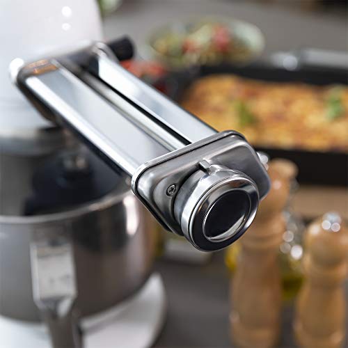 Cecotec Accesorio para Amasadora Twist&Fusion Pasta. Ideal para preparar Láminas de Lasaña, Espaguetis y Fettuccine, Compatible con la gama de amasadoras Twist&Fusion, Fácil Montaje