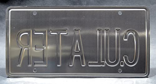 Celebrity Machines One Crazy Summer | C U Later | Metal Stamped License Plate