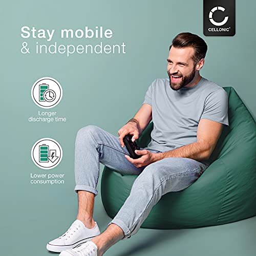 CELLONIC® Batería de Repuesto HAC-006 para Nintendo Switch Joy-con L/R, 450mAh, Accu de Larga duración