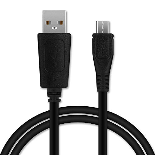 CELLONIC® Cable USB datos 1m compatible con móviles bq Aquaris V, V Plus, U2, U2 Lite, X5, X5 Plus, X5 Cyanogen, E5 HD, E5 FHD, E6, E4.5, A4.5, U, U Plus Cable Carga Micro USB a USB A 2.0 1A negro PVC