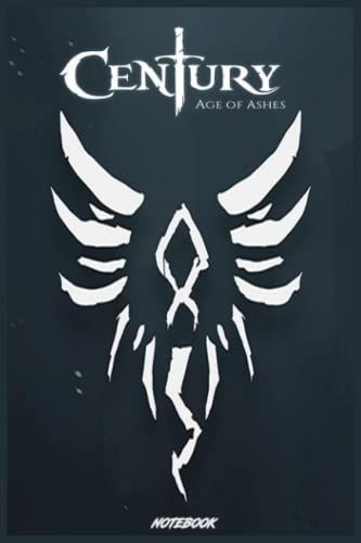 Century Age of Ashes notebook: Dragon combat video game notebook 6X9 120 pages, for diaries, plans, Christmas gift, birthday gift