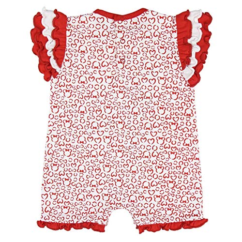 Cerdá Bebe Niña de Disney Minnie Mouse-100% Algodon Pelele, Rosa, 6 Meses para Bebés