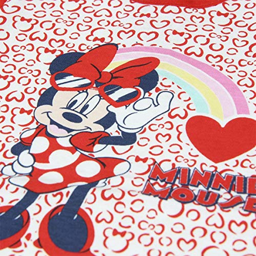 Cerdá Bebe Niña de Disney Minnie Mouse-100% Algodon Pelele, Rosa, 6 Meses para Bebés