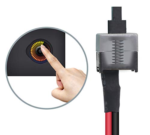 CERRXIAN Cable de conmutador de host de PC de 2 pines para reiniciar el cable de alimentación de 50 cm ATX, botón de encendido, botón de reinicio de la placa madre interruptor de puente (4 unidades)