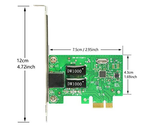 CERRXIAN RT8111F PCIe1x 1000M Lan Card,Gigabit Ethernet PCI Express PCI-E Tarjeta de red RJ45 LAN adaptador convertidor para PC de escritorio