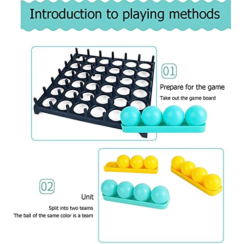 certainoly Ping Pong Challenge Game, Bounce Off Game Enable Ball Game para niños, Desktop Bounce Bounce Off Game Ball, Divertido Juguete Familiar Bounce Ball y Party Desktop Bounce Toys