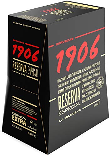 Cerveza 1906 Reserva Especial - Pack de 24 botellas x 33 cl