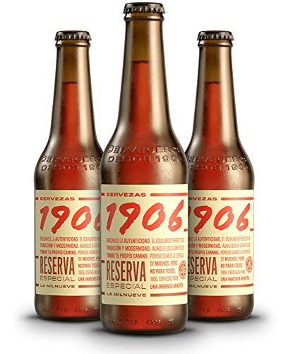 Cerveza 1906 Reserva Especial - Pack de 24 botellas x 33 cl