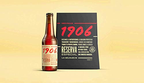 Cerveza 1906 Reserva Especial - Pack de 24 botellas x 33 cl