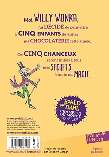 Charlie et la chocolaterie (Folio Junior)
