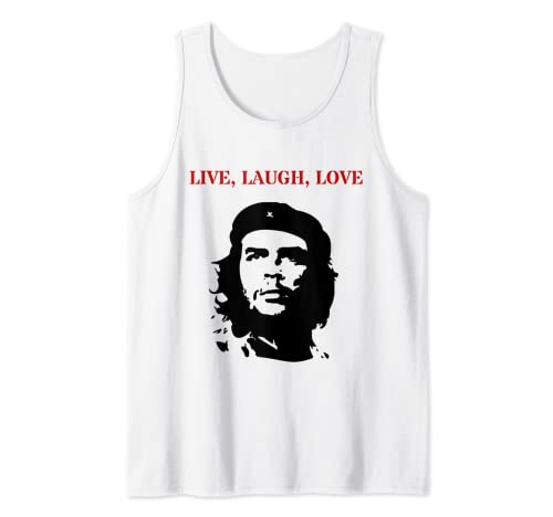 Che Guevara Live Ríe Amor Camiseta sin Mangas