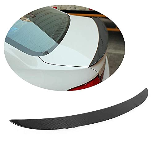 CHENGQIAN Alerón Trasero Adecuado para BMW Serie 5 Sedan F10 2011-2016 Fibra De Carbono CF 520I 523I 528I 530I 535I 550I M Sport M5 Alerón De Cubierta De Maletero