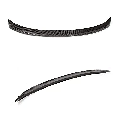 CHENGQIAN Alerón Trasero De Fibra De Carbono, Cubierta De ala, Alerón De Labios, Accesorios para El Cuerpo del Estilo del Coche, Alerón Trasero para BMW Serie 3 330I 335I E90 M SPOR Base Sedan