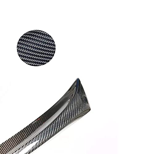 CHENGQIAN Alerón Trasero De Fibra De Carbono, Cubierta De ala, Alerón De Labios, Accesorios para El Cuerpo del Estilo del Coche, Alerón Trasero para BMW Serie 3 330I 335I E90 M SPOR Base Sedan