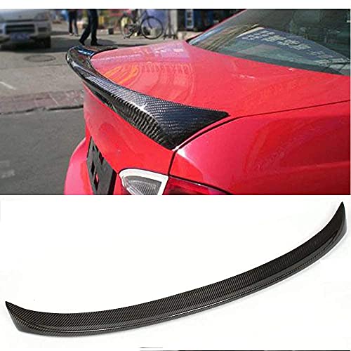 CHENGQIAN Alerón Trasero De Fibra De Carbono, Cubierta De ala, Alerón De Labios, Accesorios para El Cuerpo del Estilo del Coche, Alerón Trasero para BMW Serie 3 330I 335I E90 M SPOR Base Sedan