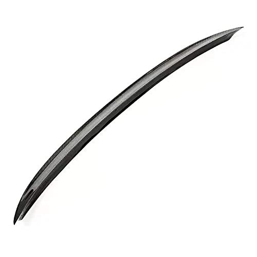 CHENGQIAN Alerón Trasero De Fibra De Carbono, Cubierta De ala, Alerón De Labios, Accesorios para El Cuerpo del Estilo del Coche, Alerón Trasero para BMW Serie 3 330I 335I E90 M SPOR Base Sedan
