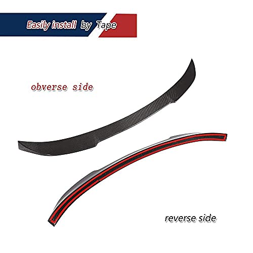 CHENGQIAN CF Spoiler Trasero para BMW X4 F26 Xdrive20I Xdrive28I Xdrive35I M40I Xdrive20D Xdrive30D Xdrive35D Base/M SPOR Sport Utility 2014-2018 Spoiler De Labio De Maletero Spoiler De ala Tra