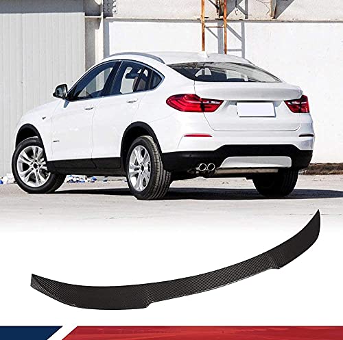 CHENGQIAN CF Spoiler Trasero para BMW X4 F26 Xdrive20I Xdrive28I Xdrive35I M40I Xdrive20D Xdrive30D Xdrive35D Base/M SPOR Sport Utility 2014-2018 Spoiler De Labio De Maletero Spoiler De ala Tra