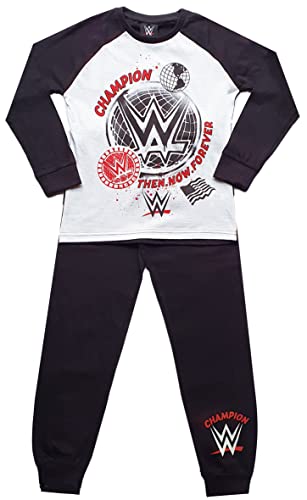 Chicos WWE World Wrestling Entertainment Pijamas Wrestle Niños mayores Ropa de dormir, Wwe, 11-12 Años