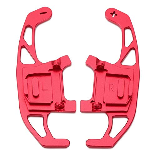 Childlike Paleta De Cambio del Volante, 2PCS Extensiones De Levas De Aleación De Aluminio, para Golf GTI R GTD GTE MK7 7 Polo GTI Scirocco 2014-2019, Longitud: 12,5 Cm