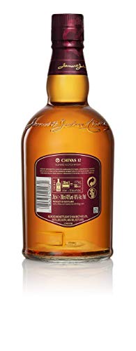 Chivas Regal 12 Años Whisky Escocés de Mezcla, 700ml