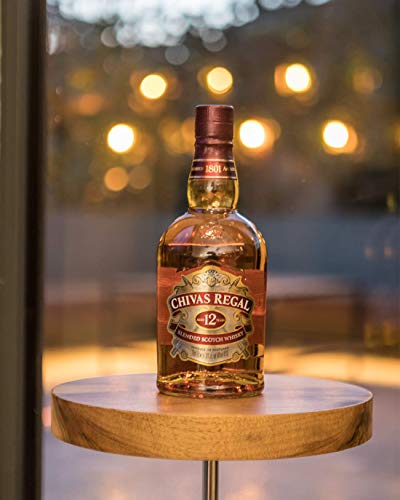 Chivas Regal 12 Años Whisky Escocés de Mezcla, 700ml