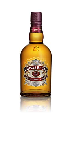 Chivas Regal 12 Años Whisky Escocés de Mezcla, 700ml