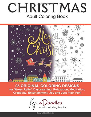 Christmas : Adult Coloring Book