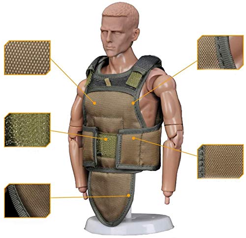 CHTH Figura de acción a Escala 1/6, Juguete de Soldados del ejército, Juego de Figuras Militares de Juguete de Modelo de héroe de Soldado Militar de 12 Pulgadas (D)