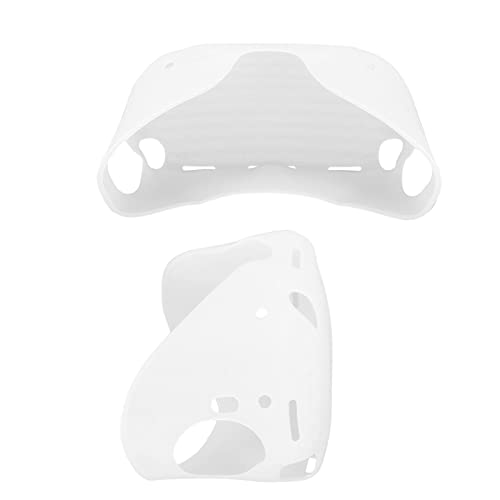 ciciglow Cubierta Protectora para Oculus Quest 2, Gafas VR Cubierta Protectora de Silicona Cubierta Protectora de la Carcasa del Host para Oculus Quest 2 Host(Color Transparente)