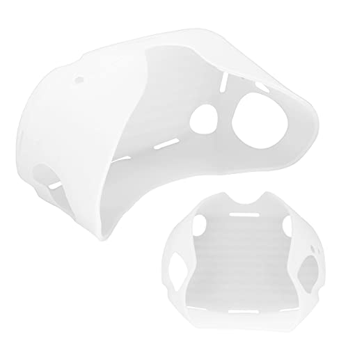 ciciglow Cubierta Protectora para Oculus Quest 2, Gafas VR Cubierta Protectora de Silicona Cubierta Protectora de la Carcasa del Host para Oculus Quest 2 Host(Color Transparente)