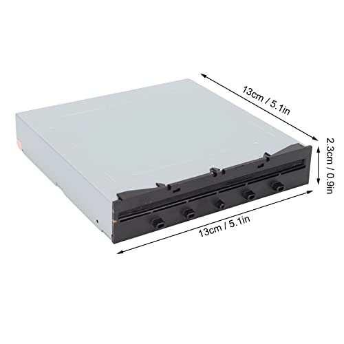 cigemay Unidad óptica Integrada de Repuesto Xbox One S, DG-6M5S-01B Unidad óptica Portátil Profesional Compatible con la Consola de Juegos Xbox One S para Reparación