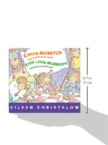 Cinco monitos brincando en la cama/Five Little Monkeys Jumping on the Bed (Five Little Monkeys Story)