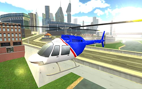 City Helicopter Simulator Game