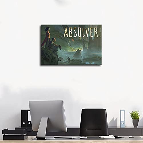 Clásico juego popular cubierta Absolver 1 pared arte decoración impresión cuadros cuadros para sala de estar carteles marco: 30 x 45 cm