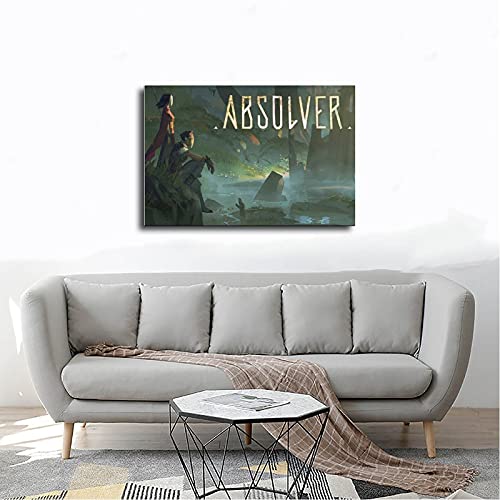 Clásico juego popular cubierta Absolver 1 pared arte decoración impresión cuadros cuadros para sala de estar carteles marco: 30 x 45 cm
