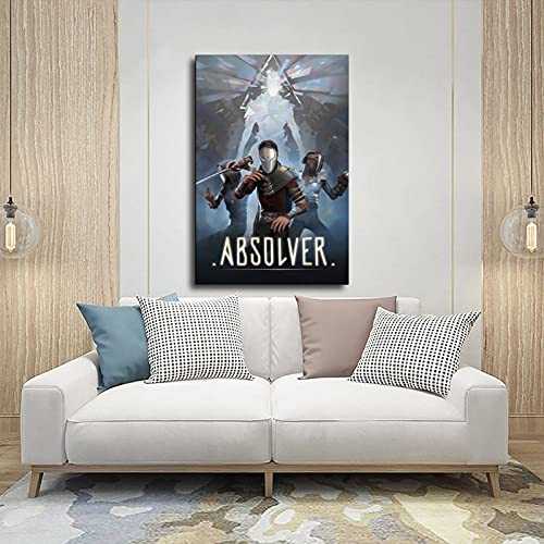 Clásico juego popular cubierta Absolver 2 arte de pared decoración de cuadros para sala de estar carteles marco: 30 x 45 cm