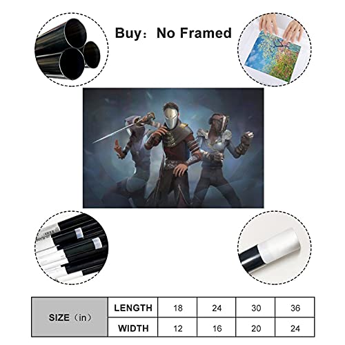 Clásico juego popular cubierta Absolver pared arte decoración impresión cuadros cuadros para sala de estar carteles Unframe: 50 x 75 cm