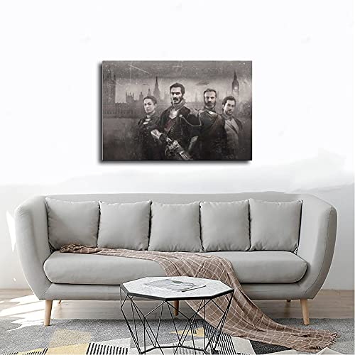 Clásico juego popular cubierta The Order 1886 2 pared arte decoración impresión cuadros cuadros para sala de estar carteles marco: 50 x 75 cm