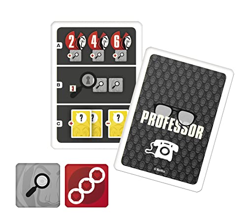 Clementoni - 16637.4 - Casa de Papel/Money Heist - Fábrica de la Moneda - Juego de Mesa la casa de Papel- Familiar